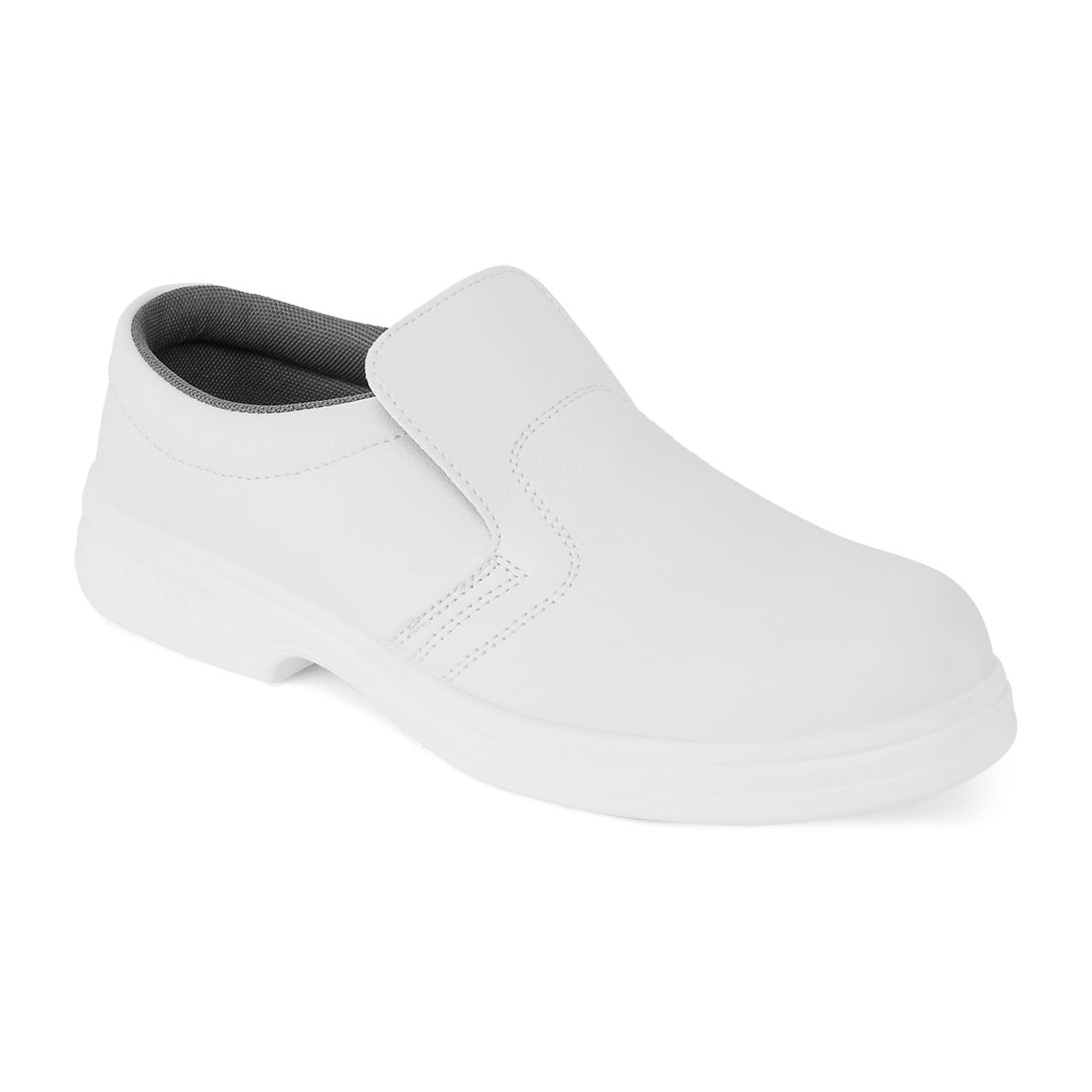 Yrkes slip on sko O2 - Vit