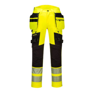 Alternative view of DX4 Hi-Vis Hantverksbyxa 4-vägsstretch Klass 2