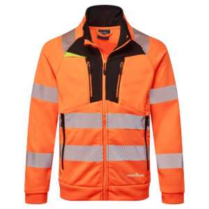 DX4 Hi-Vis Sweatshirt Med Hel Dragkedja