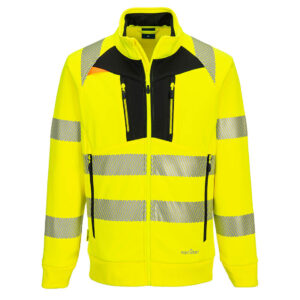 Alternative view of DX4 Hi-Vis Sweatshirt Med Hel Dragkedja