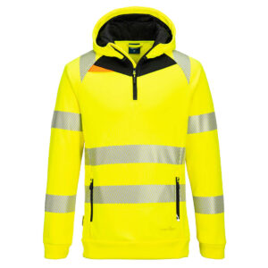 Alternative view of DX4 Hi-Vis Hoddie med 1/4 dragkedja