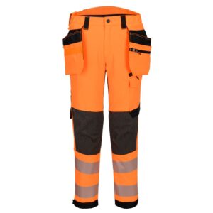 Alternative view of EV4 Hi-Vis Stretch Avtagbara Spikfickor Klass 2 Byxor