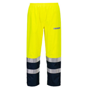 Alternative view of Bizflame Regn+ Hi-Vis Light-Arc Byxa