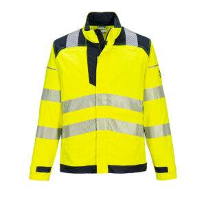 Alternative view of PW3 FR Modaflame Hi-Vis Arbetsjacka Stretch Klass 3