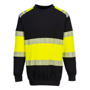 PW3 FR Modaflame Hi-Vis Sweatshirt Klass 1