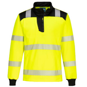 Alternative view of PW3 Varsel 1/4 Zip Sweatshirt med dragkedja