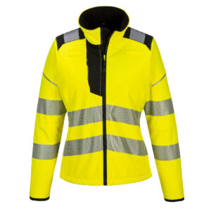Alternative view of PW3 Hi-vis softshell för kvinnor