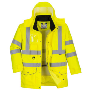 Hi-Vis 7-i-1 Traffic Jacka
