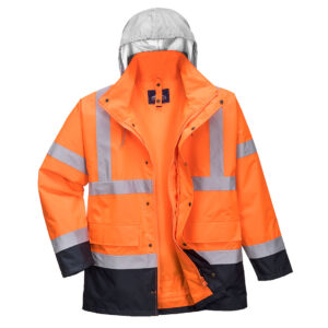 Hi-Vis 4-i-1 Contrast Jacka