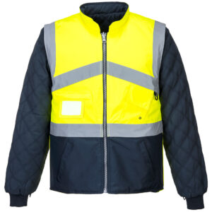 Hi-Vis 2-Färgs Jacka - Vändbar