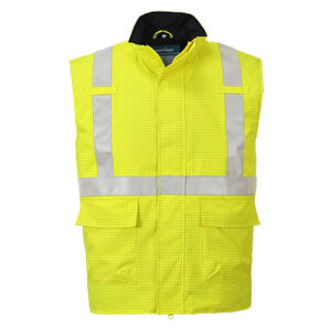 Alternative view of Bizflame Regn Hi-Vis Antistatisk FR Jacka