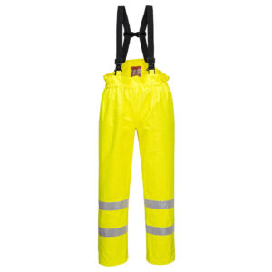 Alternative view of Bizflame Regn Ofodrad - Hi-Vis Antistatisk FR Byxa