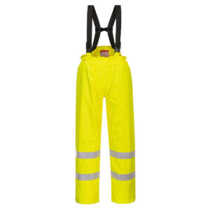 Alternative view of Bizflame Rain fodrad-Hi-Vis Antistatic FR Byxor