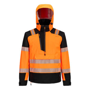 PW3 Hi-Vis skaljacka halv zip (3-lager)