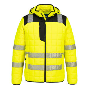 Alternative view of PW3 Hi-Vis Square Baffle Jacket