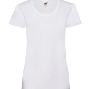 Ladies Valueweight T - White