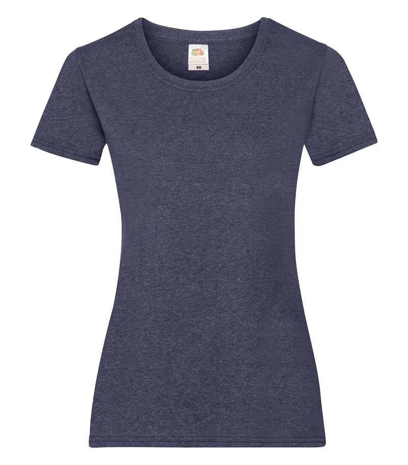 Ladies Valueweight T - HeatherNavy