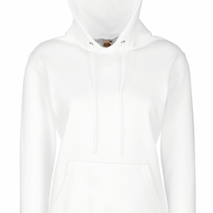 Ladies Classic Hooded Sweat - White