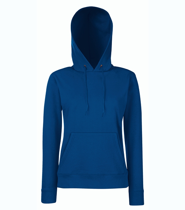 Ladies Classic Hooded Sweat - Navy