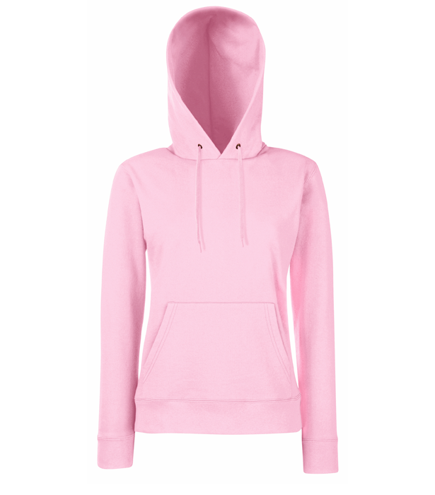 Ladies Classic Hooded Sweat - LightPink