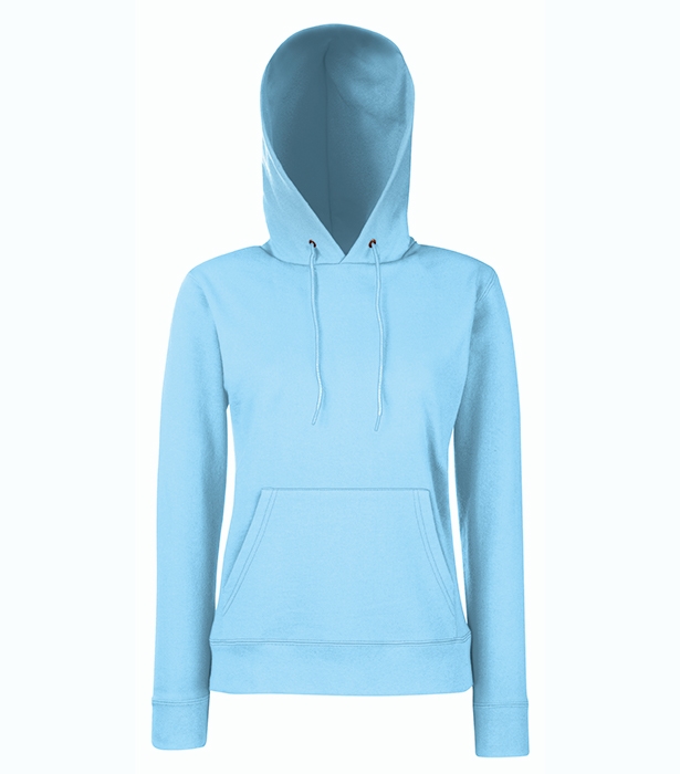 Ladies Classic Hooded Sweat - NewSkyBlue