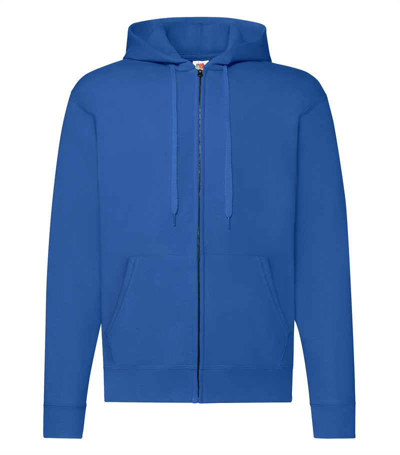 Classic Hooded Sweat Jacket - RoyalBlue