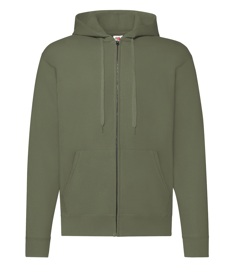 Classic Hooded Sweat Jacket - ClassicOlive
