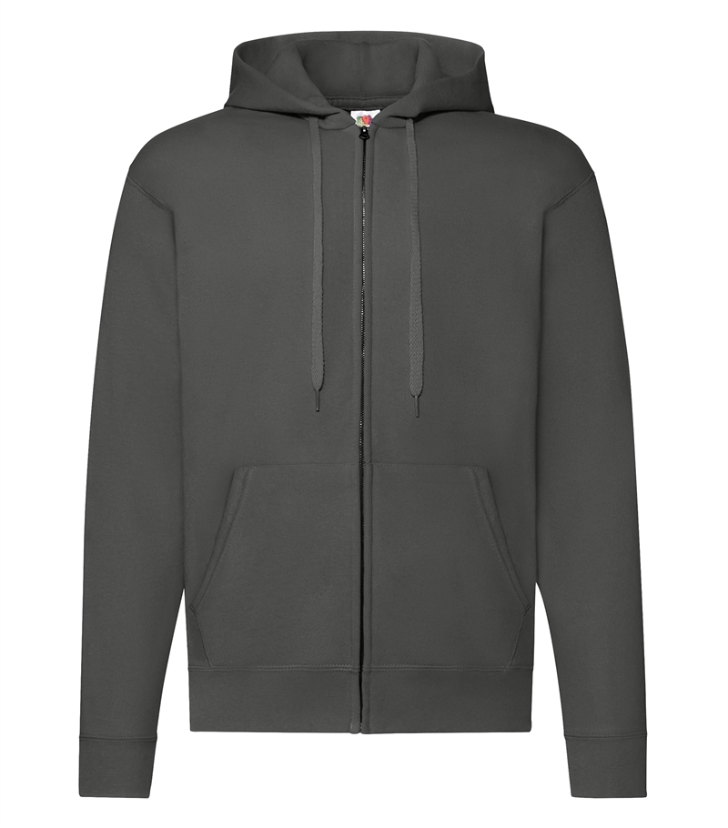 Classic Hooded Sweat Jacket - LightGraphite