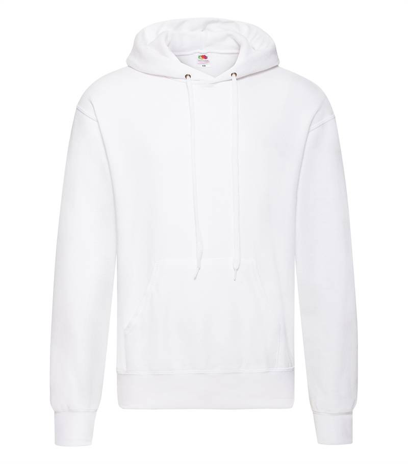 Classic Hooded Sweat - White