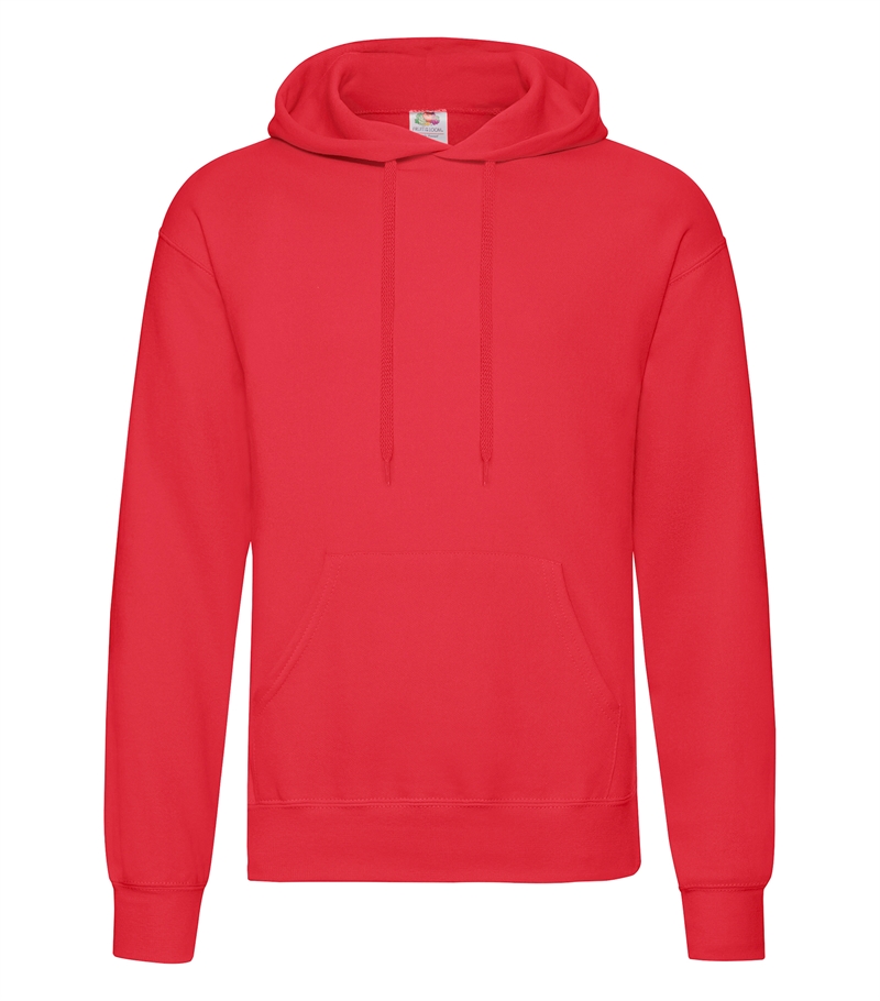 Classic Hooded Sweat - Red