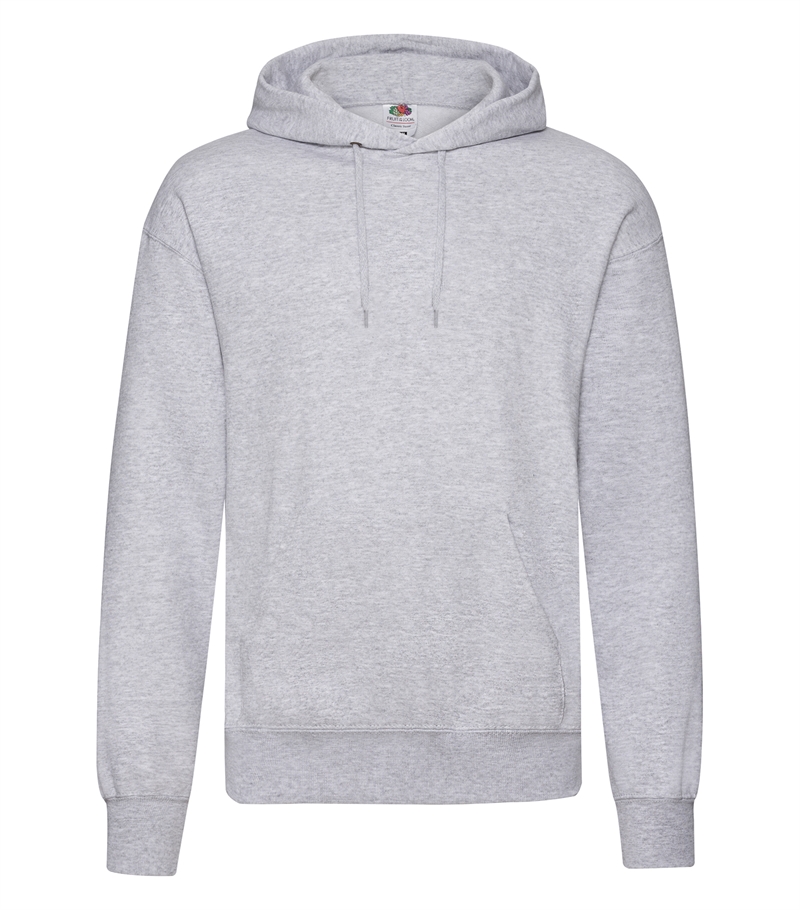 Classic Hooded Sweat - Heather Grey