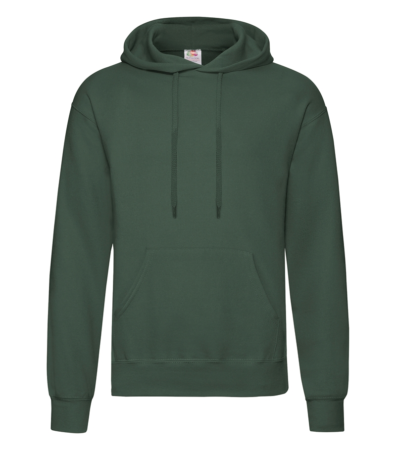 Classic Hooded Sweat - Bottle Green