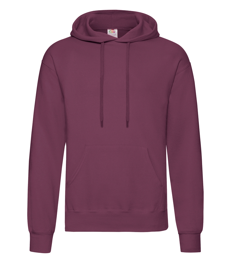 Classic Hooded Sweat - Burgundy