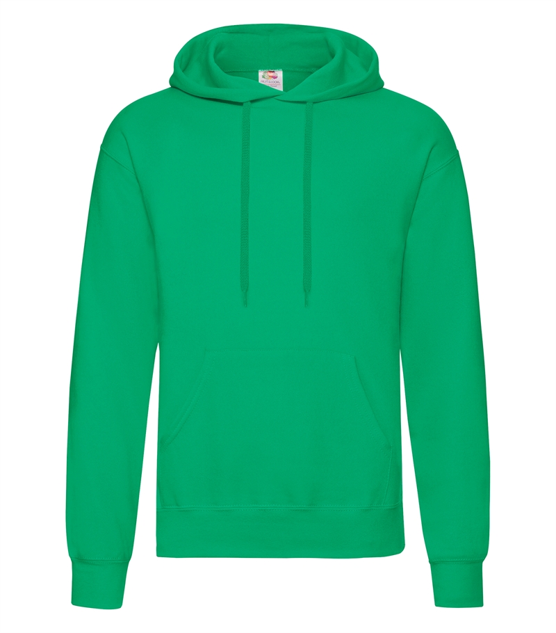 Classic Hooded Sweat - KellyGreen