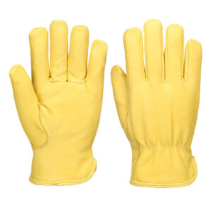Fodrad Driver Handske - Beige
