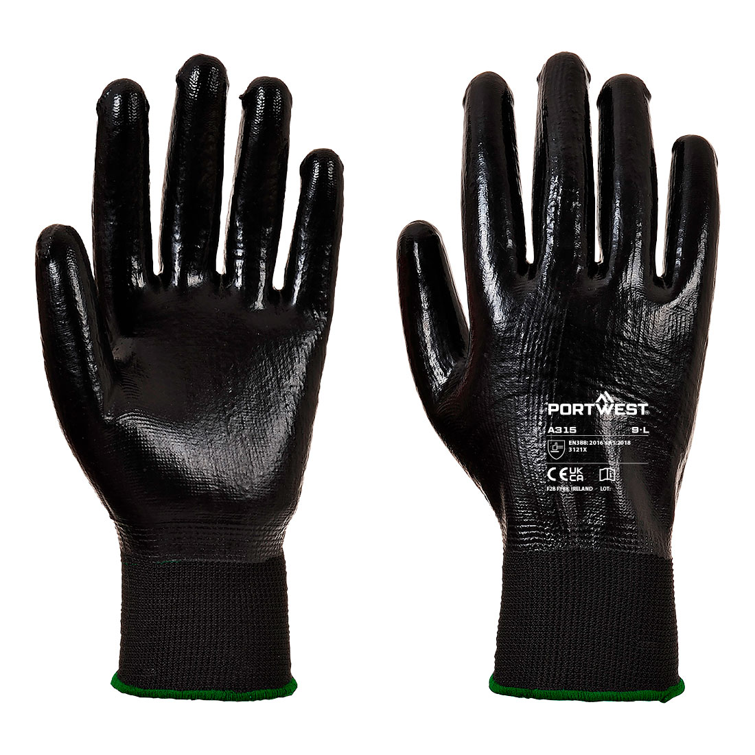 All-Flex Grip Handske - Svart