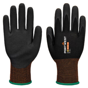 GP Grip 18 Latex Sandy-hanske - Svart