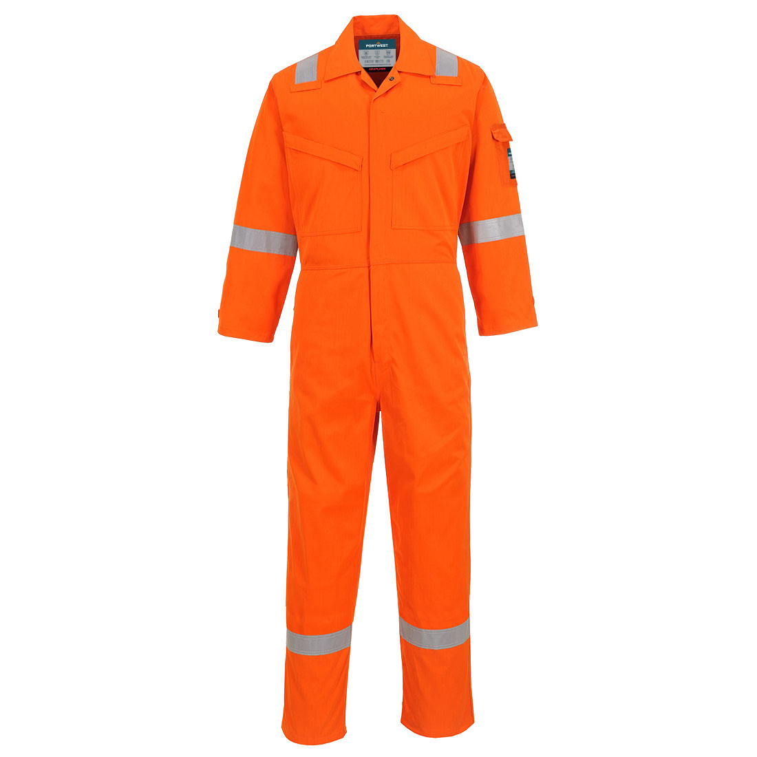 Araflame Silver Overall - Orange
