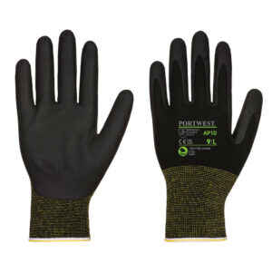 NPR15 Foam Nitril Bambu Handske – 12-pack - Svart