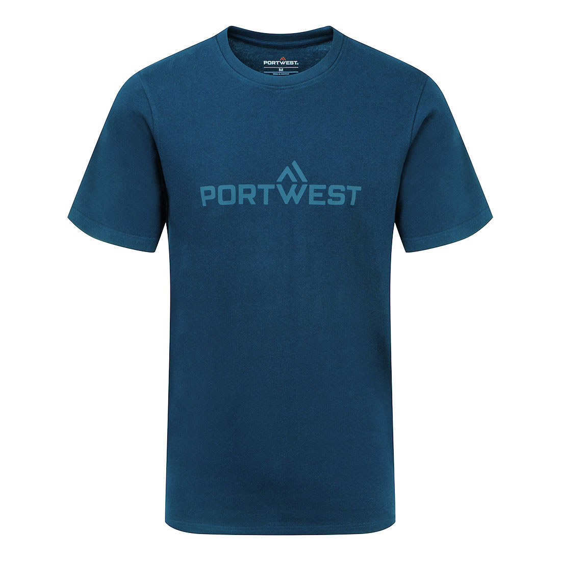 Portwest T-shirt i bomull S/S - Port Blue PW