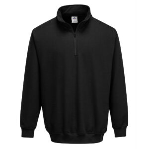 Sorrento Zip Sweatshirt - Svart