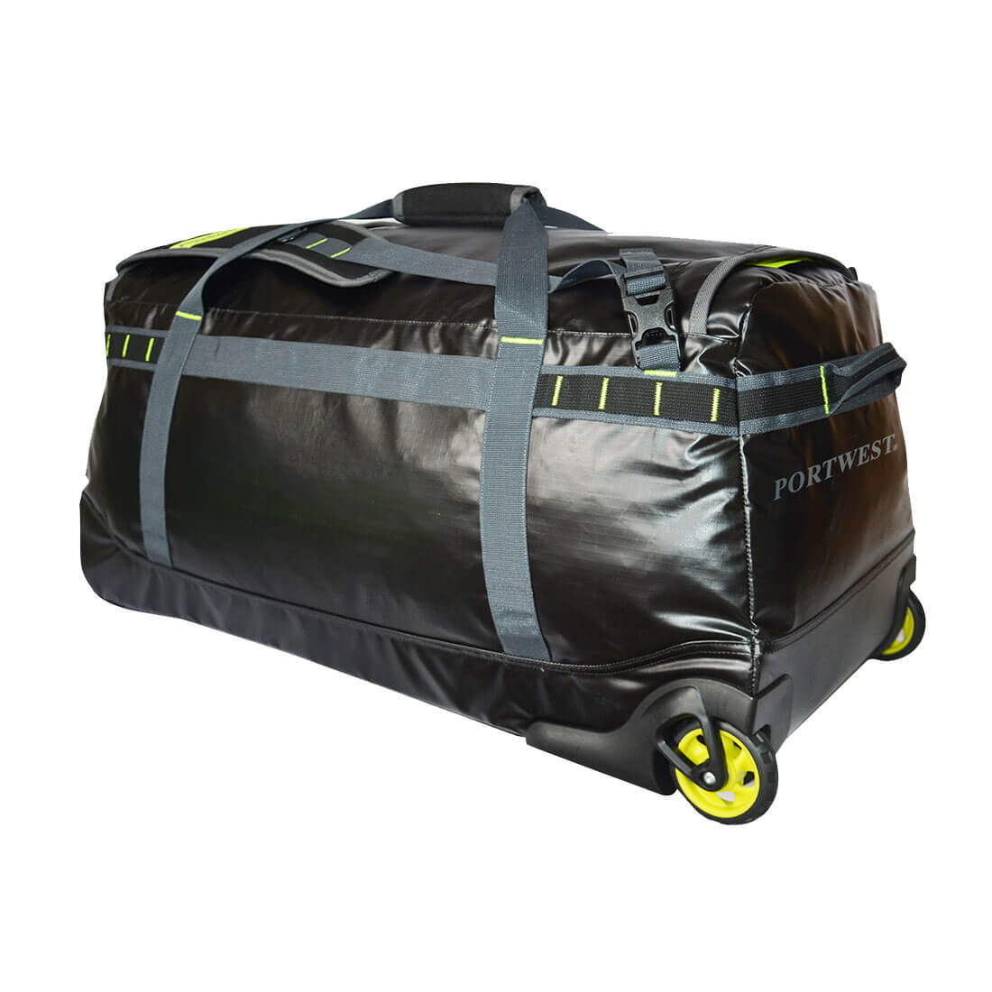 PW3 100L Vattentålig Duffle Trolley Bag - Svart