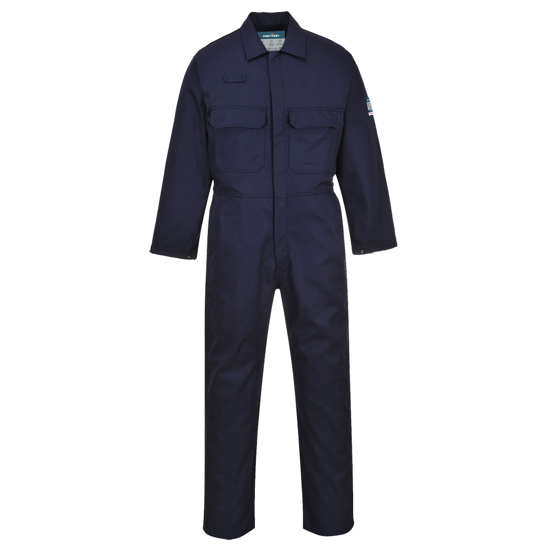 Bizweld Flame Resistant Overall - Marinblå