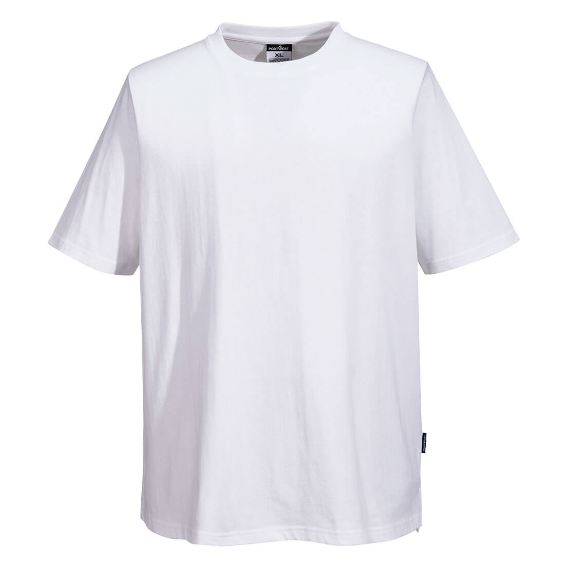 Chef T-shirt i bomull och mesh - Vit