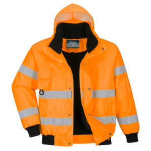 Hi-Vis 3-in-1 Bomber Jacka - Orange