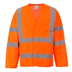 Hi-Vis Två Band & Brace Jacka - Orange