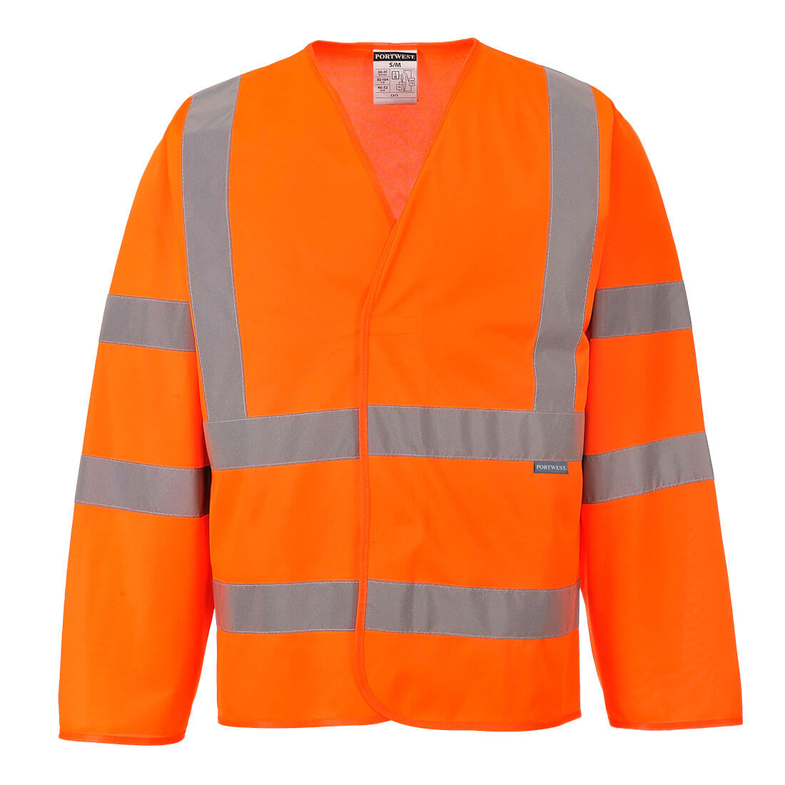 Hi-Vis Två Band & Brace Jacka - Orange