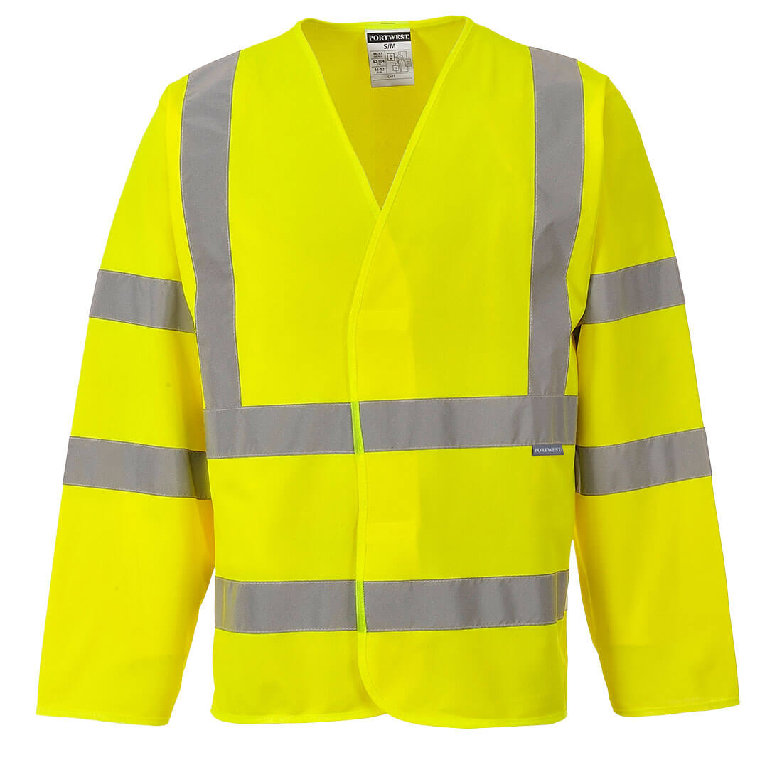 Hi-Vis Två Band & Brace Jacka - Gul:
