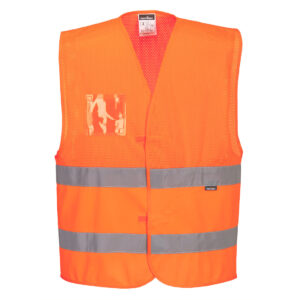 Hi-Vis Mesh Väst - Orange