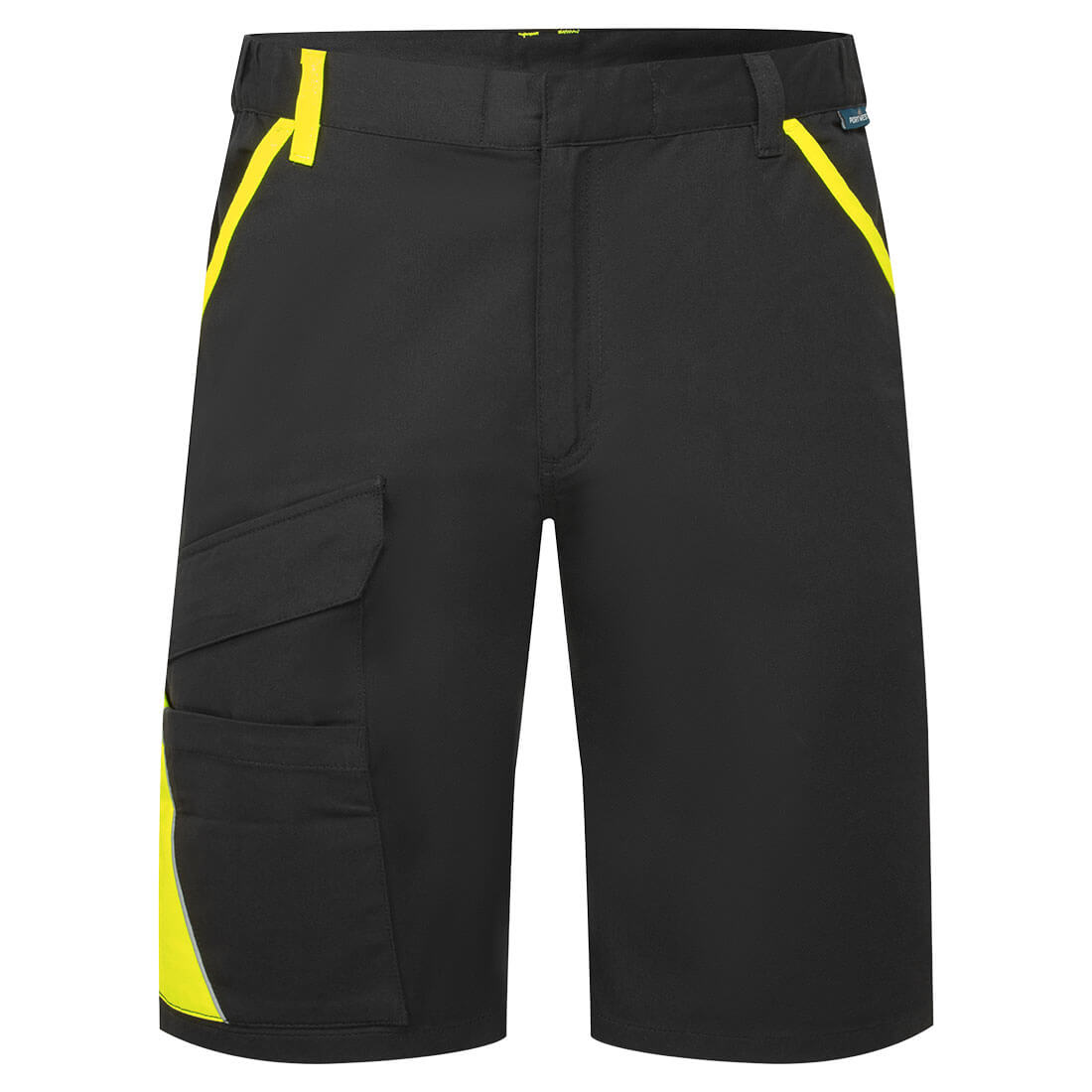 WX1 Tvåfärgade bomullsshorts - Svart/Grå